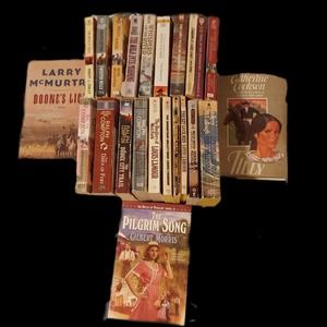 Huge lot vintage western books